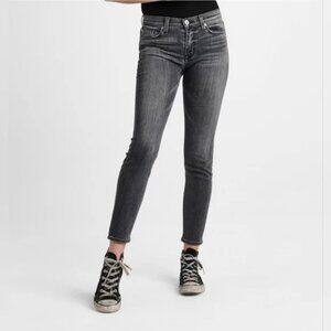 GUC- Hudson Colette Midrise Ankle Skinny in washed black.